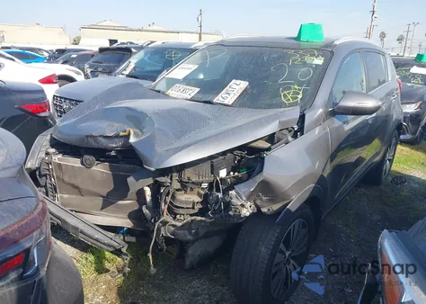 2015 Kia Sportage Ex из США, поврежденный, VIN KNDPC3AC5F7712391